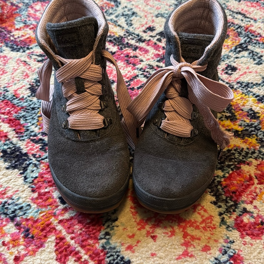 Keds Lace Ups | Women Camp Water-Resistant Boot W/ Thinsulate™ Charcoal Size 9